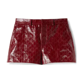 GUCCI SS24 Casual Shorts Women's Red