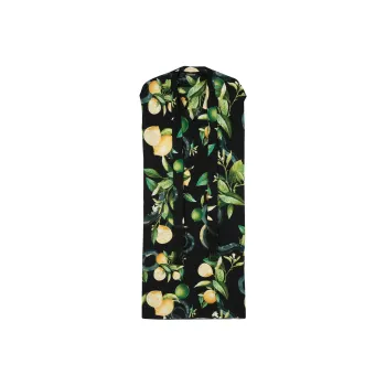 Roberto Cavalli Lemon print Midi Dress