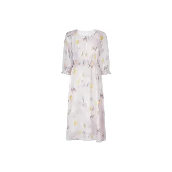 JZ. ANNAKRO Long Sleeved Dresses Women's Blossom Pink Purple