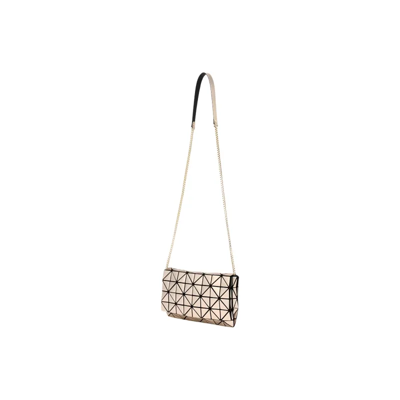 ISSEY MIYAKE Platinum PU Shoulder Bag, Crossbody Bag Women's Rose Gold-2