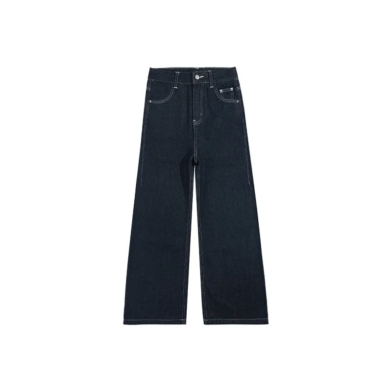 Wen Shan Jeans Women's Dark Blue-0