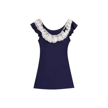 JOSR Short Sleeved Dress Women's Navy Blue