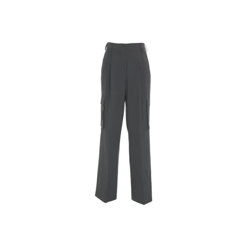 HERNO High Waisted Cargo Tailored Trousers