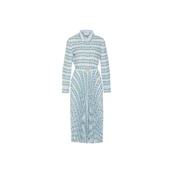 TORY BURCH Graphic Printed Midi Dress