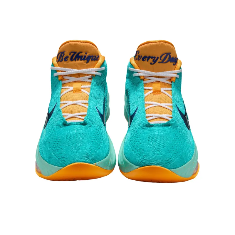 Nike GT Hustle 3 Anti Slip Wear Resistant Mid Top Basketball Shoes Men's Blue-4