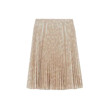 Burberry Casual Long Skirt Women's Yellow