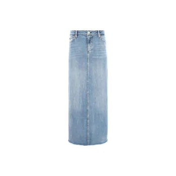 ALICE+OLIVIA Marissa Denim Midi Skirt