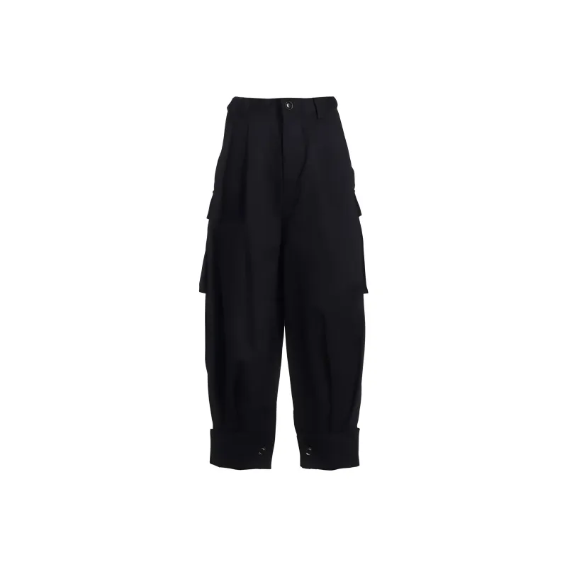 Yohji Yamamoto Cargo Pants Women's Black-0