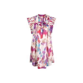 ISABEL MARANT ETOILE Leazali Printed Short Dress