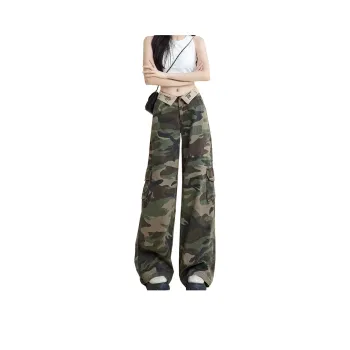 Concubine Zhu Jeans Women's Camouflage