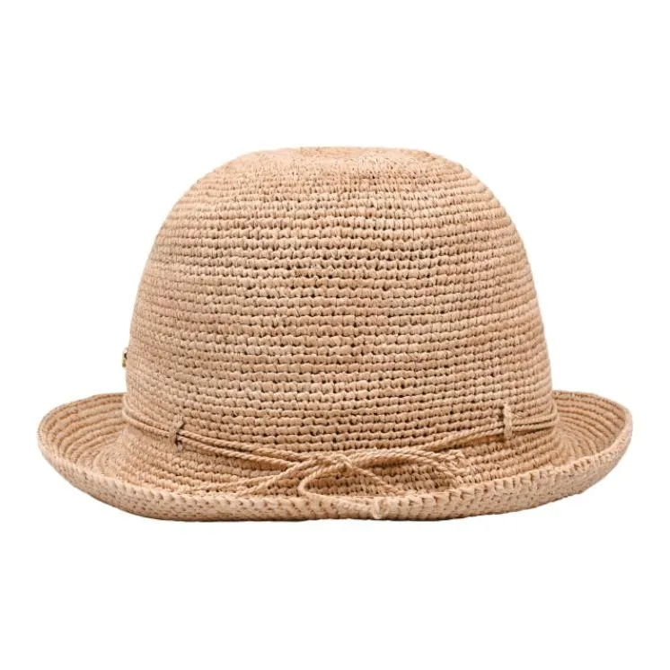 HELEN KAMINSKI Raffia, Nylon, Elastane Bucket Hats Unisex Khaki-2
