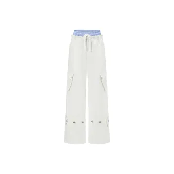 Alexia Sandra Cargo Pants Women's White