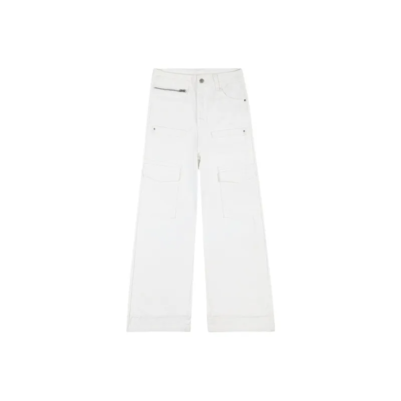 YGPRW Jeans Women's Ecru-0