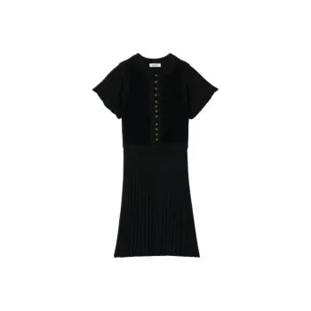 Sandro Knitted Mini Dress