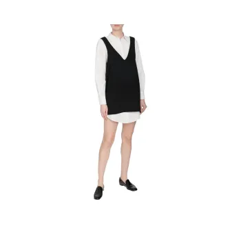 Cinq A Sept Sleeveless Dress Women's Black