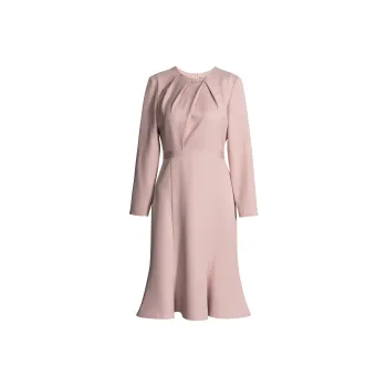 ROEYSHOUSE Long Sleeved Dresses Women's Pink