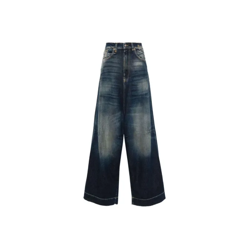 R13 Jesse Wide Leg Jeans-0