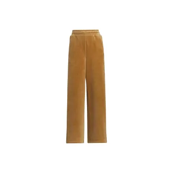 Adidas Lounge FW24 Knitted Sports Pants Women's Desert Brown