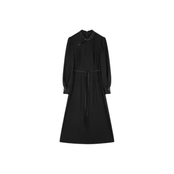 IHIMI Long Sleeved Dresses Women's