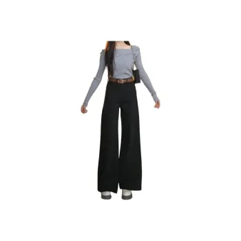 Shuhao Bai Jeans Women's Black