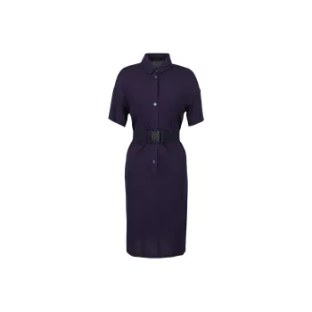 ARMANI EXCHANGE SS24 Short Sleeved Dress Women's Dark Blue