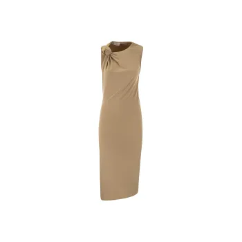 SportMax Max Mara Draped Sleeveless Dress