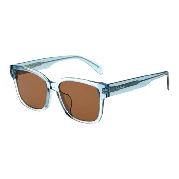 Paul Smith Plate Frame Square Sunglasses Unisex Blue