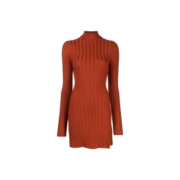 Reformation Libra Long sleeve Knit Minidress