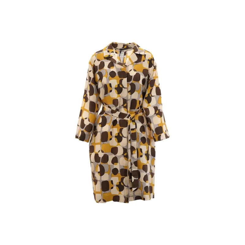 'S MAX MARA Long Sleeved Dresses Women's Yellow-0