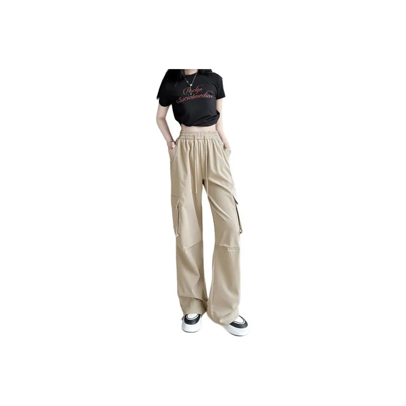 Flowers In Water Cargo Pants Women's-1