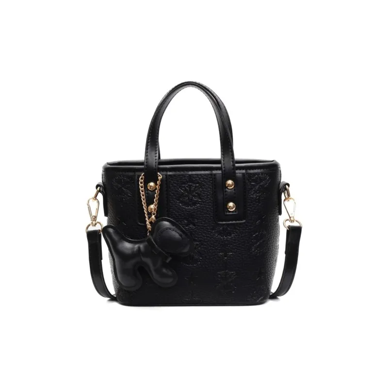 FCTOSSR PU Handbag Regular Women's Khaki/White/Black/Pink-10
