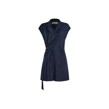 DESIGNICE Jumpsuit Women's Navy Blue