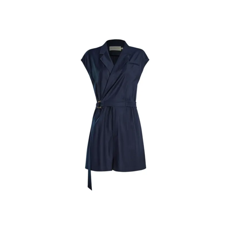 DESIGNICE Jumpsuit Women's Navy Blue-0