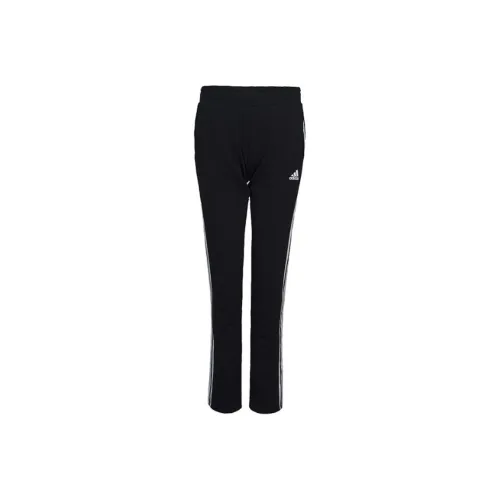 Adidas Knitted Sports Pants Women's Black