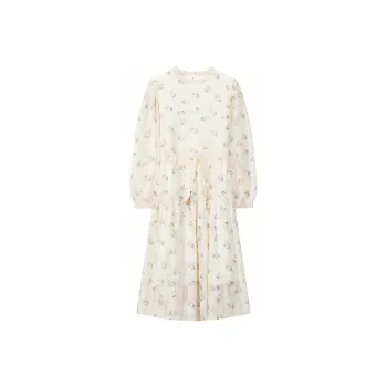 Lagogo Long-Sleeved Dresses Women's Mixed Color