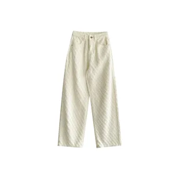 Shuhao Bai Jeans Women's White