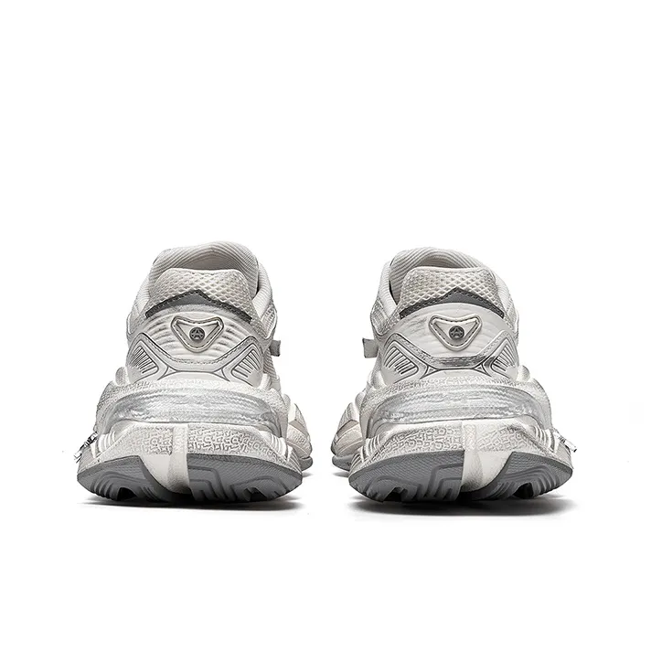 Acupuncture Cushioning, Abrasion Resistant, Breathable, Lightweight, Height Increasing Low Top Chunky Sneakers Women's-8