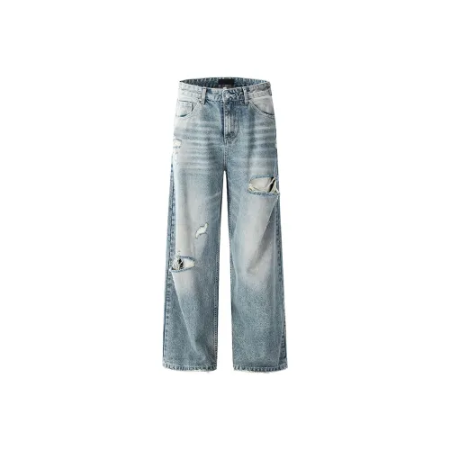 Ctbcaptainbeer Jeans Women's Washed Blue
