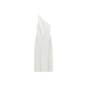 ZARA ZW Series Sleeveless Dress Women's White