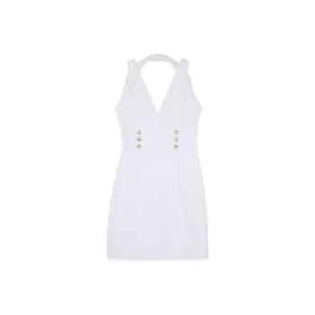 GUESS Sleeveless Dresses Women's White