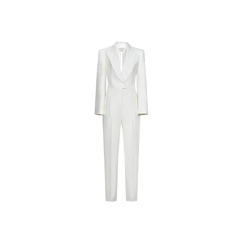 Alexander McQueen Two Piece Skirt Sets Women's Light Ivory