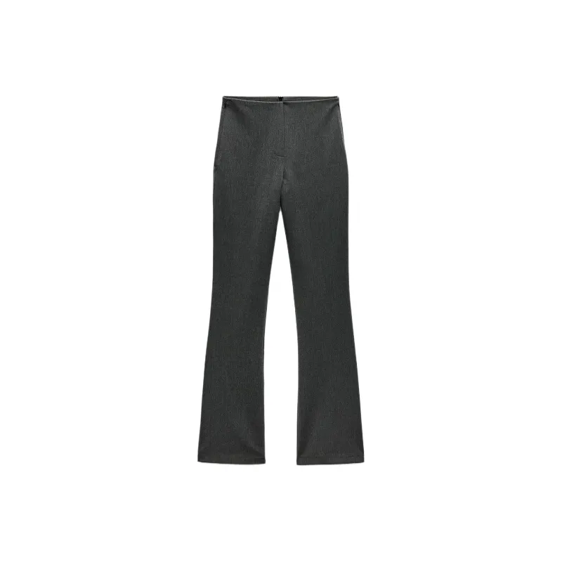 ZARA Leggings Women's Zebra Print Gray-0