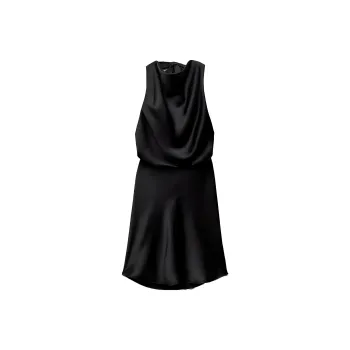 ZARA Sleeveless Dress Women's Black