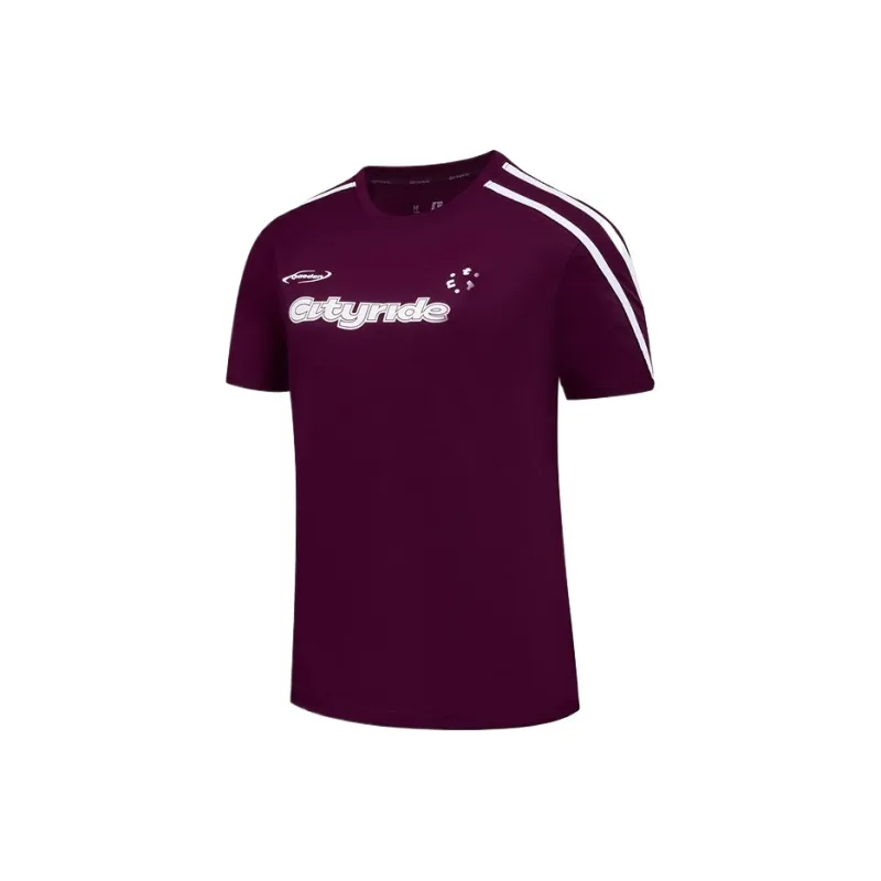 QIAODAN SS25 Regular T Shirt Women's Dark Berry Purple-0