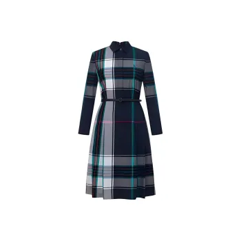 HAZZYS Long Sleeved Dress Women's Navy Blue