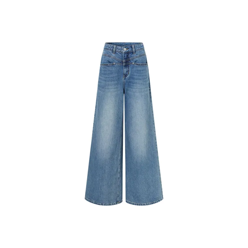 GREEN BELT Jeans Women's Sky Blue-0