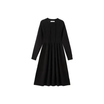 UNIQLO Long Sleeved Dresses Women's Black