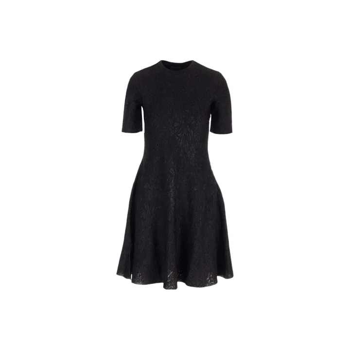 Givenchy Short-Sleeved Dresses Women's Black-0
