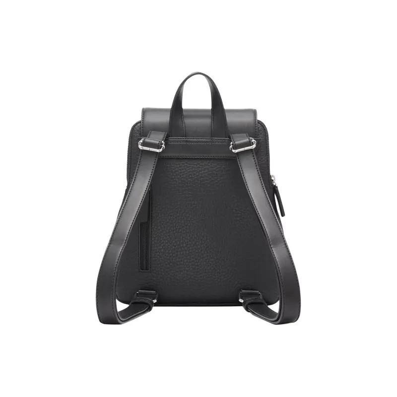 CALVIN KLEIN Polyurethane Backpack Small Size Women's Black-2