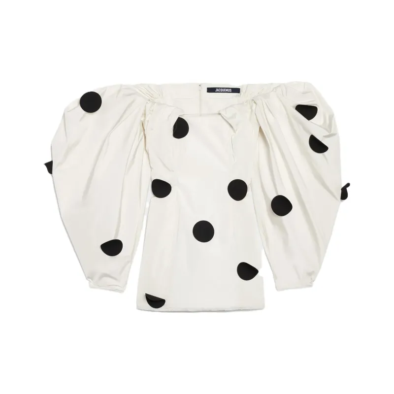 Jacquemus La Robe Taffetas Dress Light Pink-3